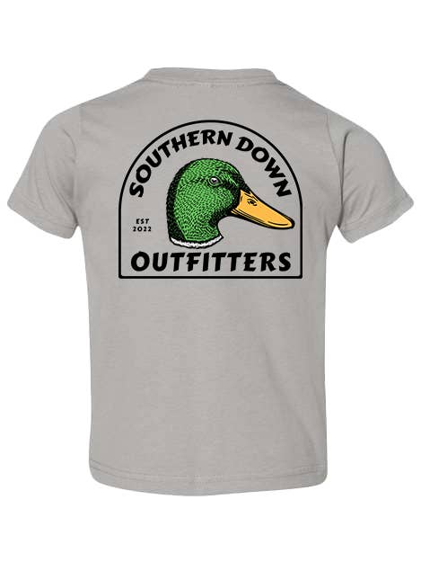 Southern Down Outfitters - Wholesale Screen-printed t-shirt – Kids - Mallard Duck Head Toddler Tee6