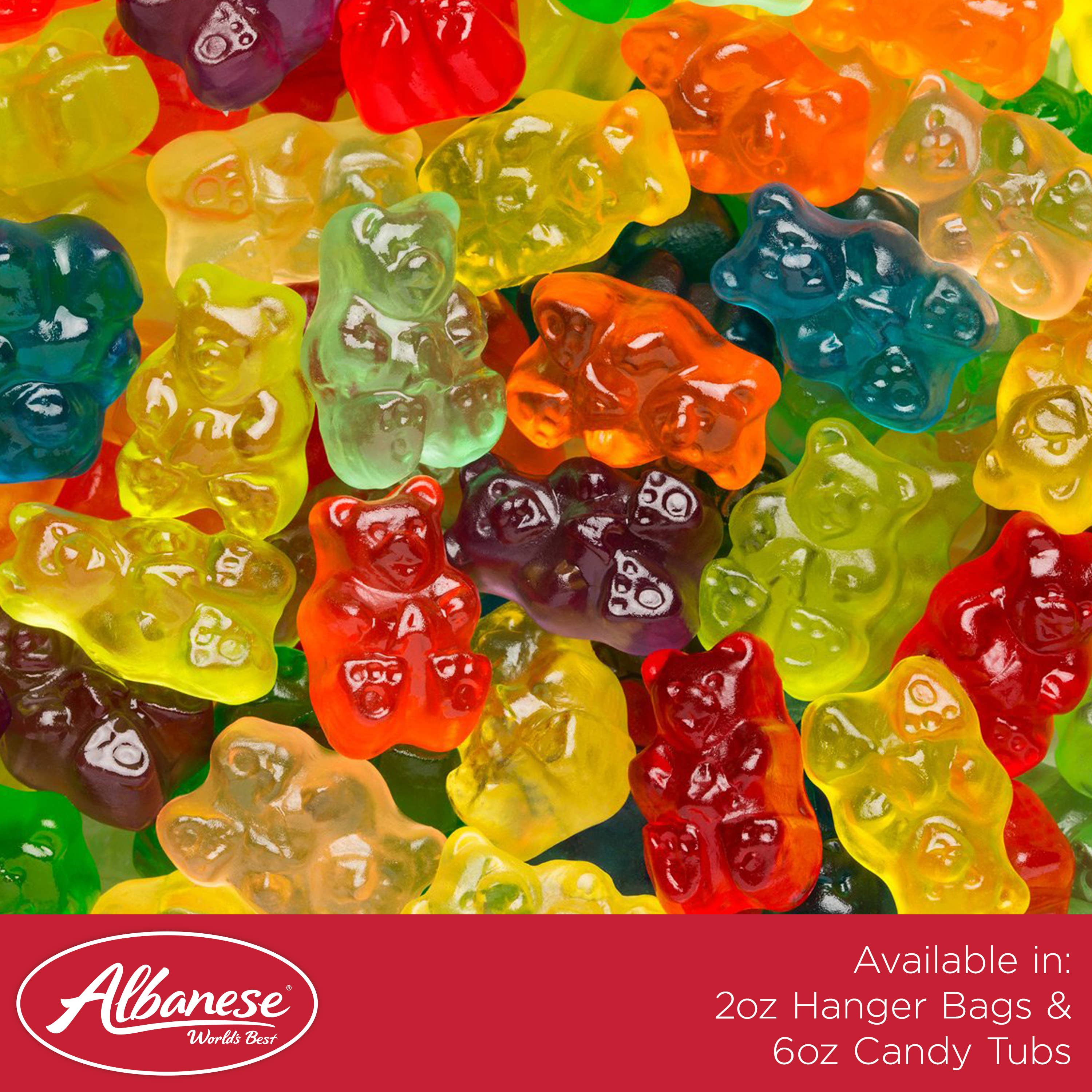 Candy Supply Co – wholesale Gelégodis – 12 Smaker Gelébjörnar av Albanese1