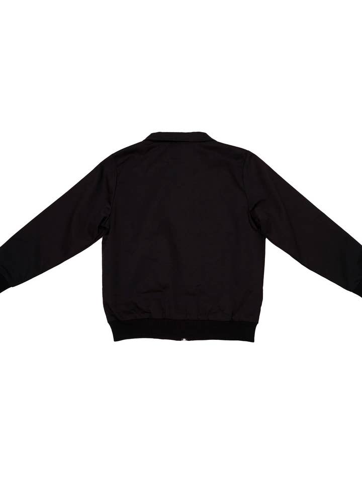 Chaqueta infantil Harrington® negra hecha con material reciclado para venta al por mayor de HARRINGTON®