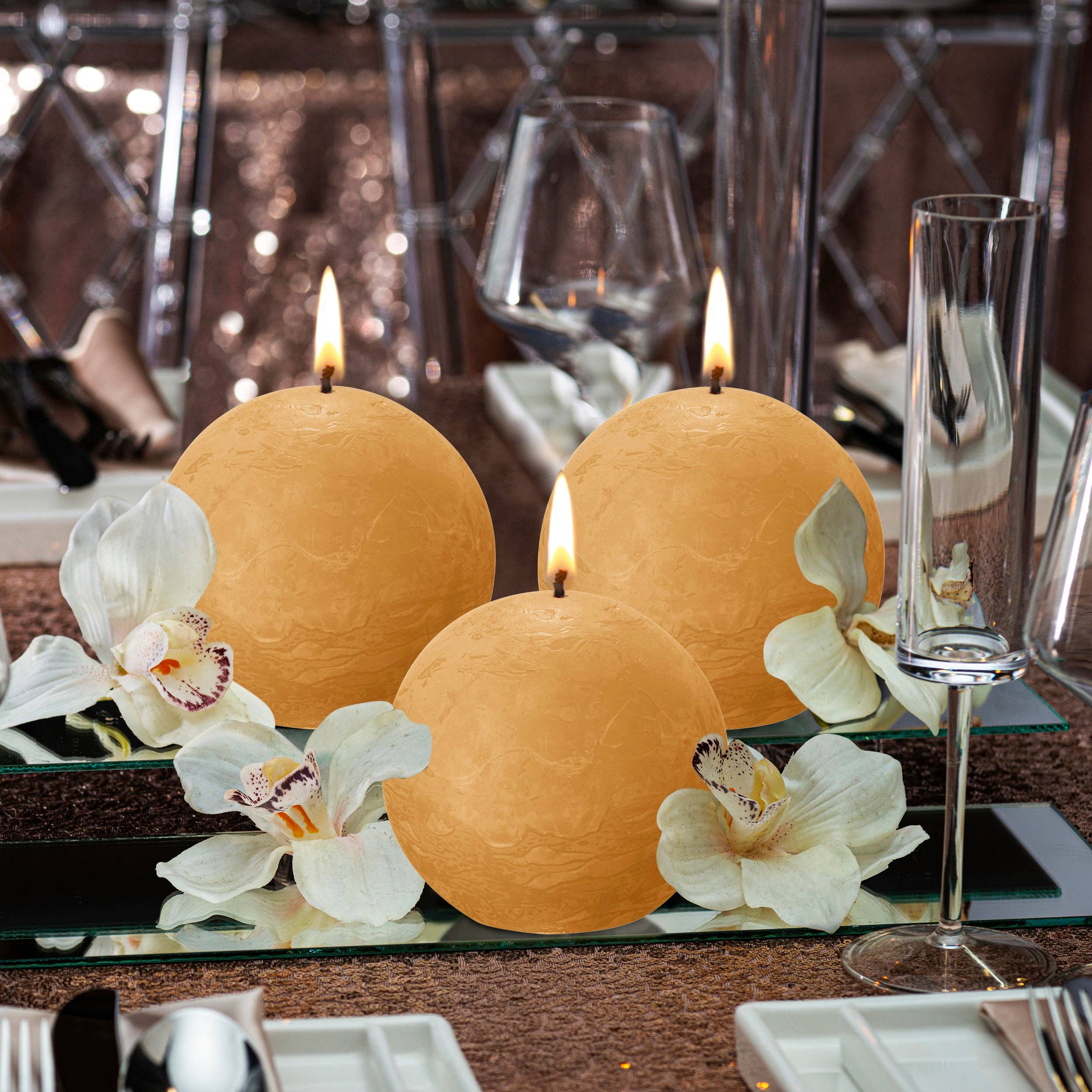 BOLSIUS – Velas de decoração por atacado – 6 Velas rústicas 3" - Inperfuted - Natural - Eco-Friendly - Cera Plant-Based - **Vendido Individualmente28