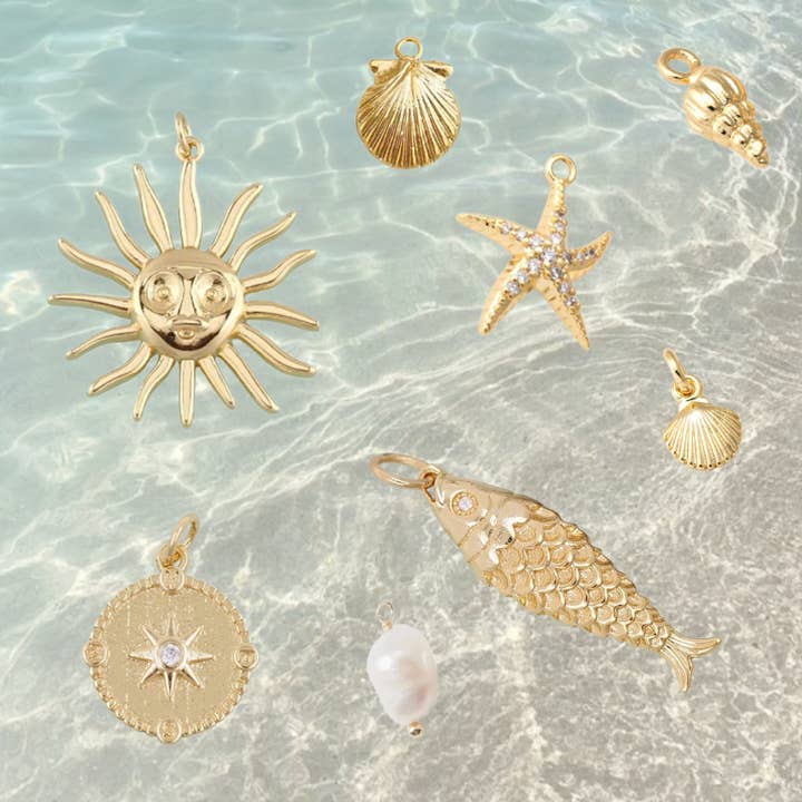 Sailor's Gold Charm Bundle (Copy) for wholesale by Goldie Charm Bar