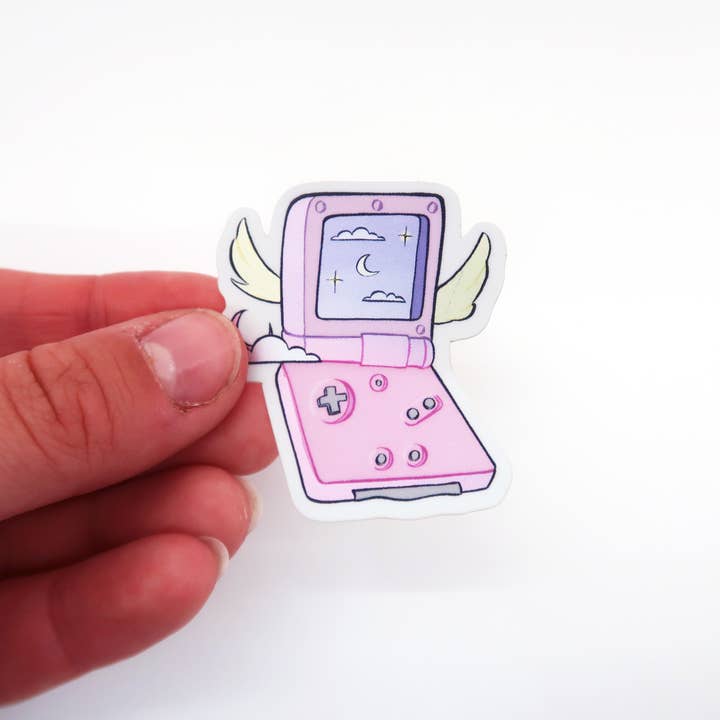 RebelJones - Wholesale Sticker - Flying Gameboy Sticker