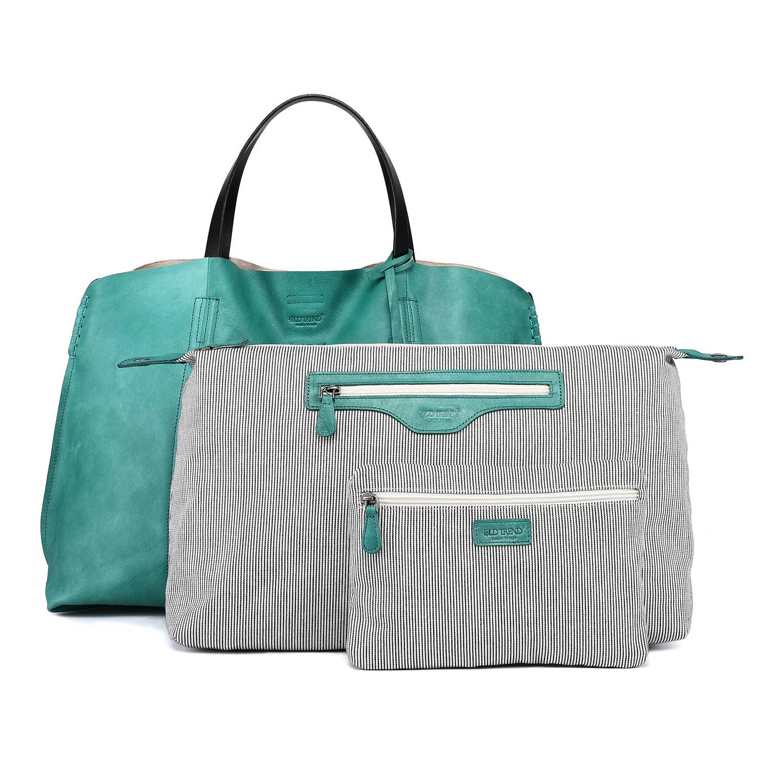 Old Trend - Vente Tote bag – femme - Sac cabas en cuir Forest Island72