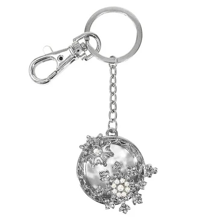 Snowflake Keychain Magnifier for wholesale by Dublin Gift Company
