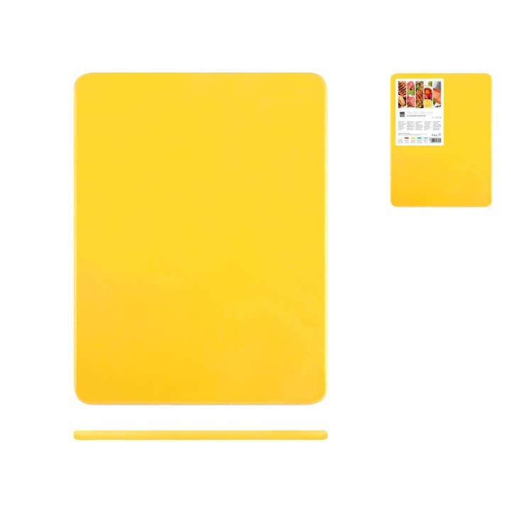 Gelbes Polypropylen-Schneidebrett 51x38x1,2 cm für den Großhandel von H&H