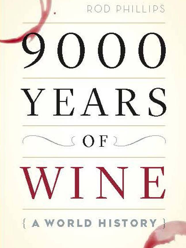 9000 Years of Wine: A World History for wholesale by Independent Publishers Group
