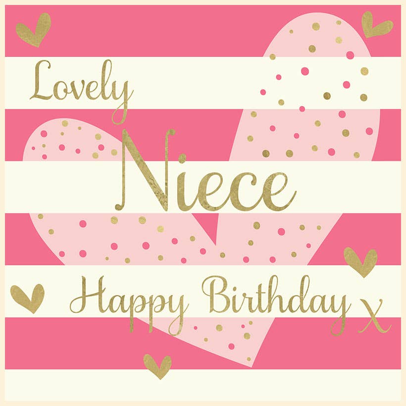 Rush Design Ltd – wholesale Birthday card – Ella - Niece0