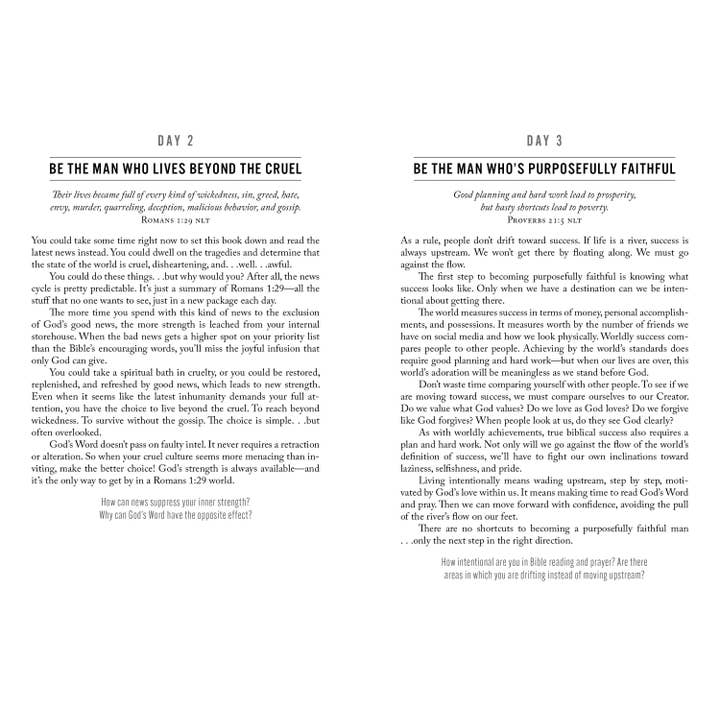 Barbour Publishing, Inc. - Wholesale Religion - Faithful Man3