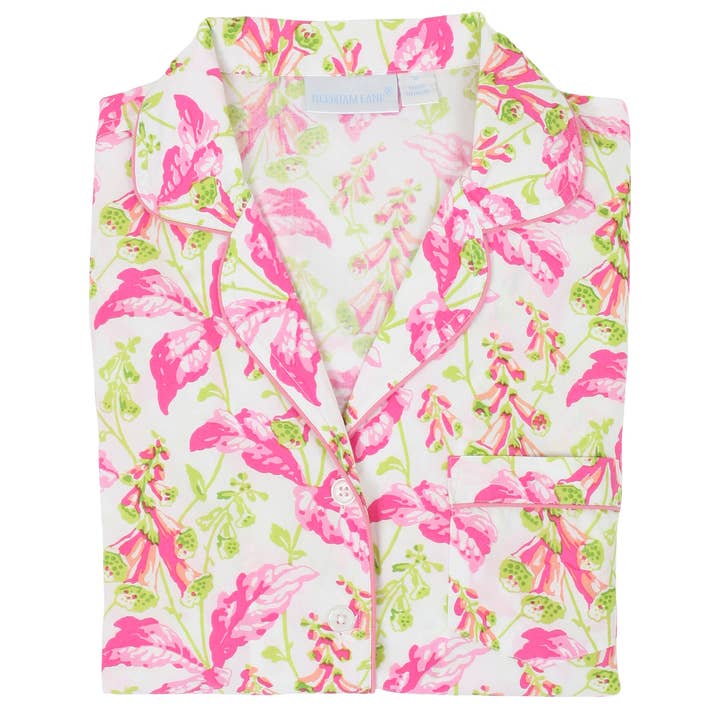 Needham Lane - Wholesale Sleepwear Set - Women's - Fiona Long Sleeve Pajamas
