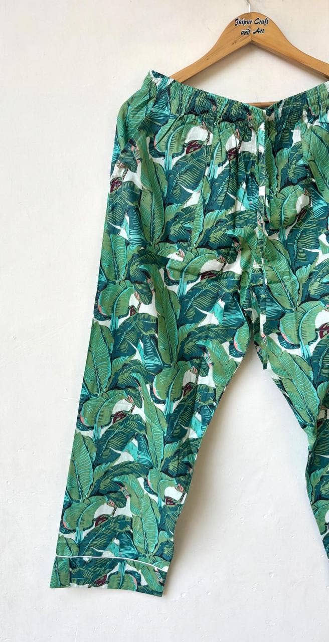 bhavnas boutique - Wholesale Dress - Women's - Block Printed Cotton Set Handmade Women's Beautiful PJ Set2