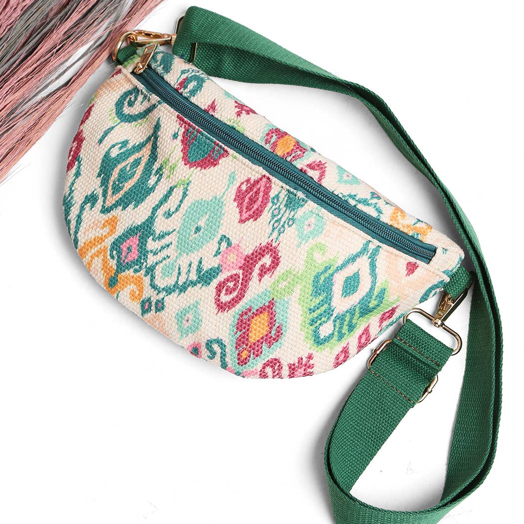 Fashion City - Vente Sac ceinture – femme - Sac banane à motif varié réglable en bandoulière17