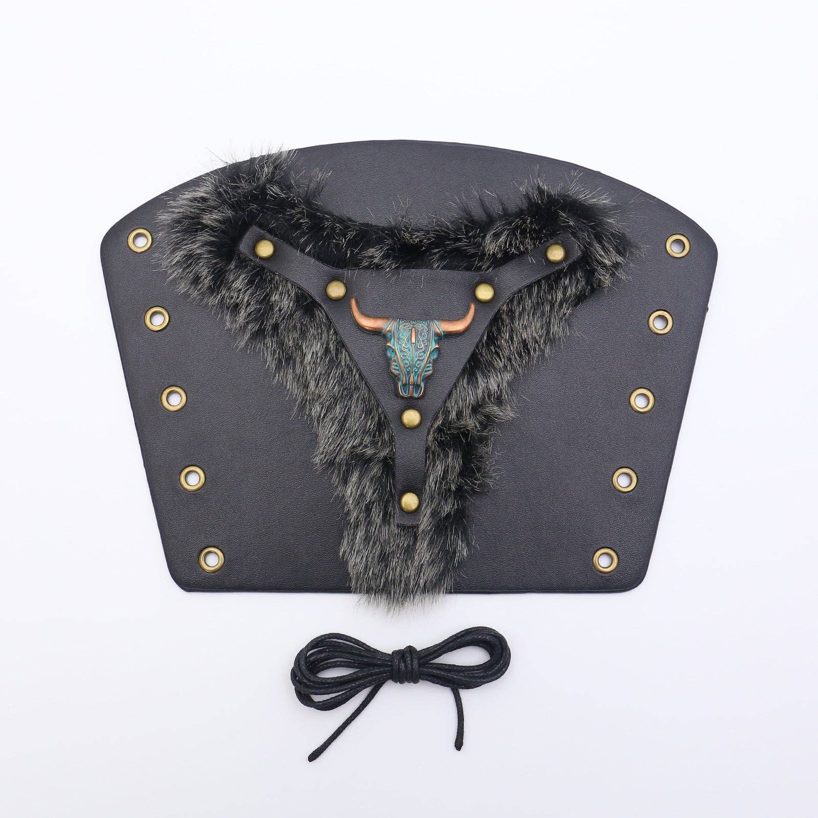 SALINA TRADING INC - Wholesale Costume – Women's - Medieval Leather Wrist Cuffs Retro Punk Arm Guards Festival Costume Accessories44