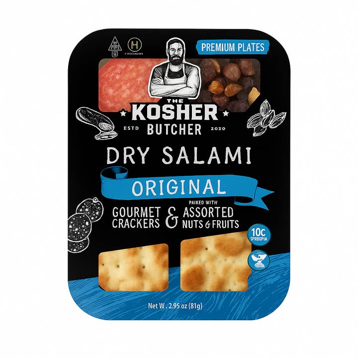 LAGMA - Wholesale Salami - The Kosher Butcher Premium Plate 2/6PK (12CT)