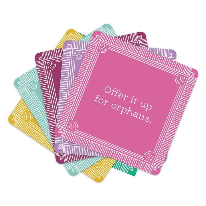 Catholic Family Crate® - Wholesale Learning Cards - Kids & Baby - St. Thérèse of Lisieux Little Way Inspiration Cards
