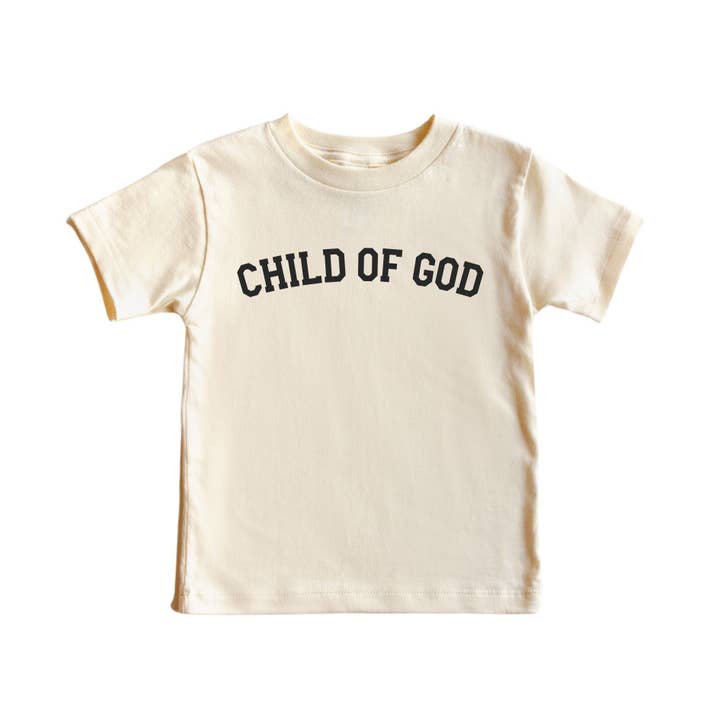T-shirt per bambini unisex « Child of God » per la vendita all'ingrosso da parte di SBG Co.