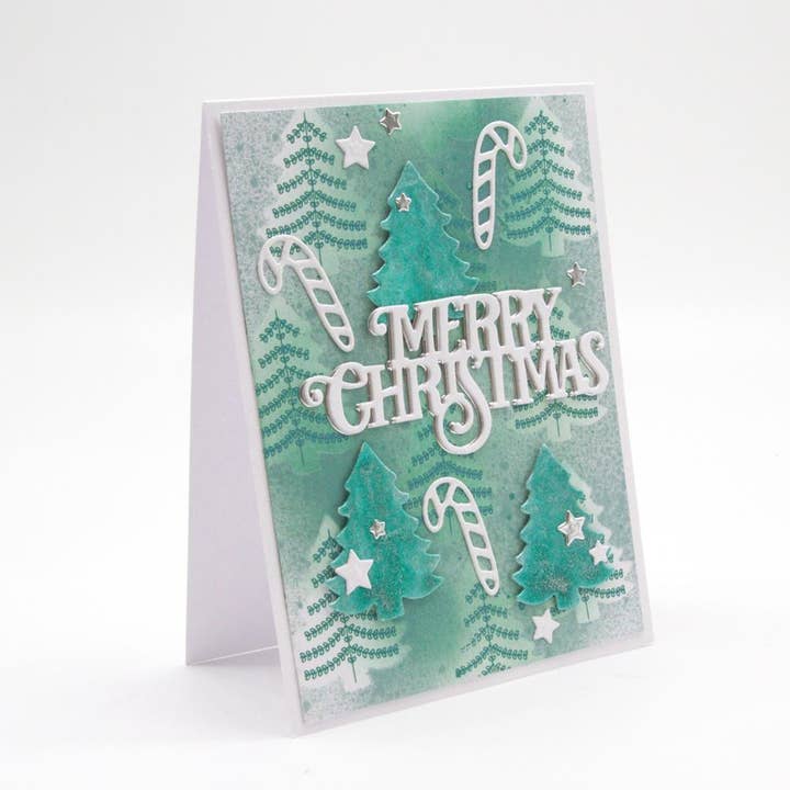 Tonic Studios – wholesale DIY craft kit – Tonic Studios - Shaker Creator - Festive Treats Mason Jar Die Set - 3788E4