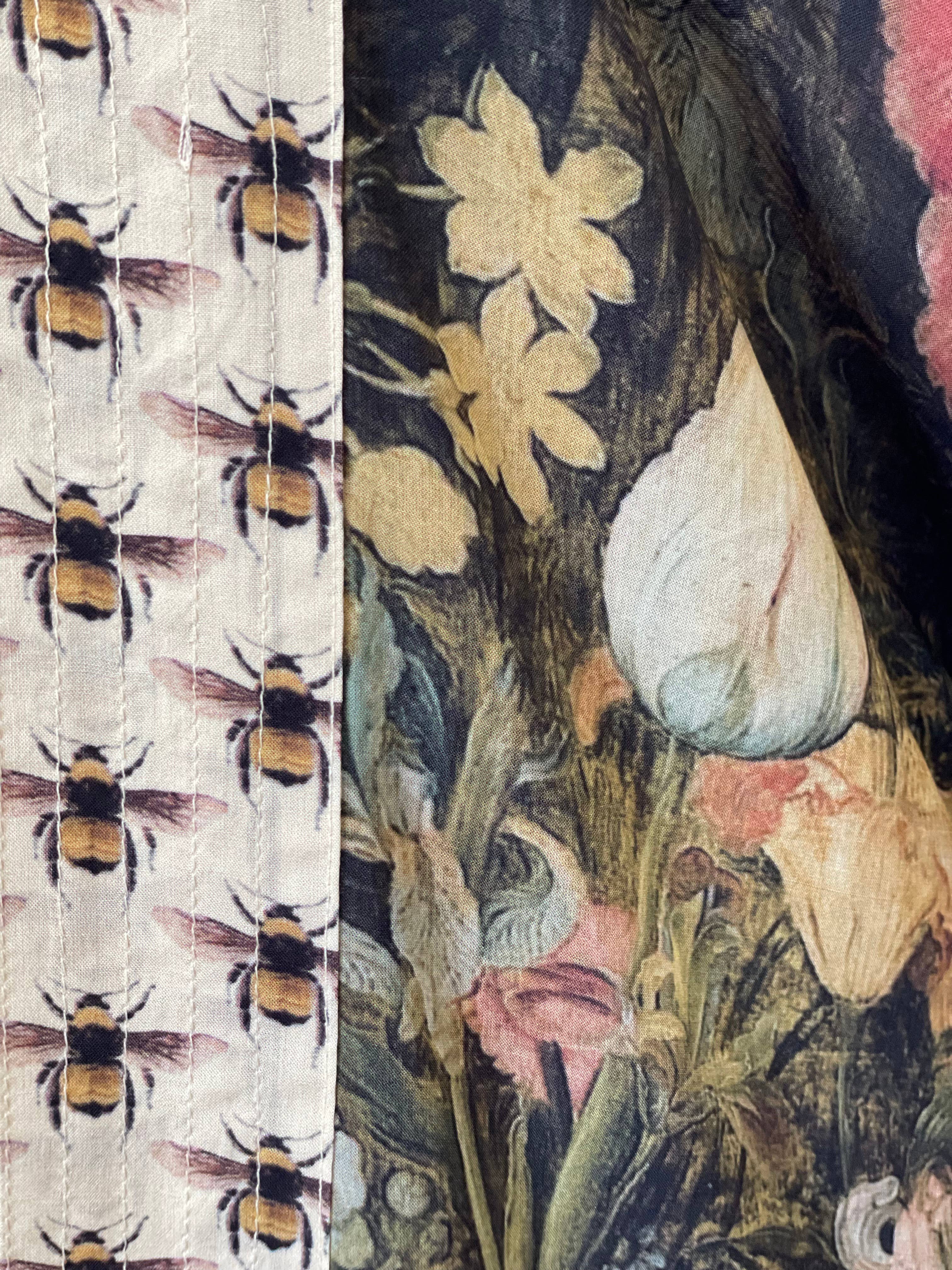 Market of Stars (Worldwide) - Vente Kimono – femme - Kimono d'opéra I Dream In Flowers avec abeilles14