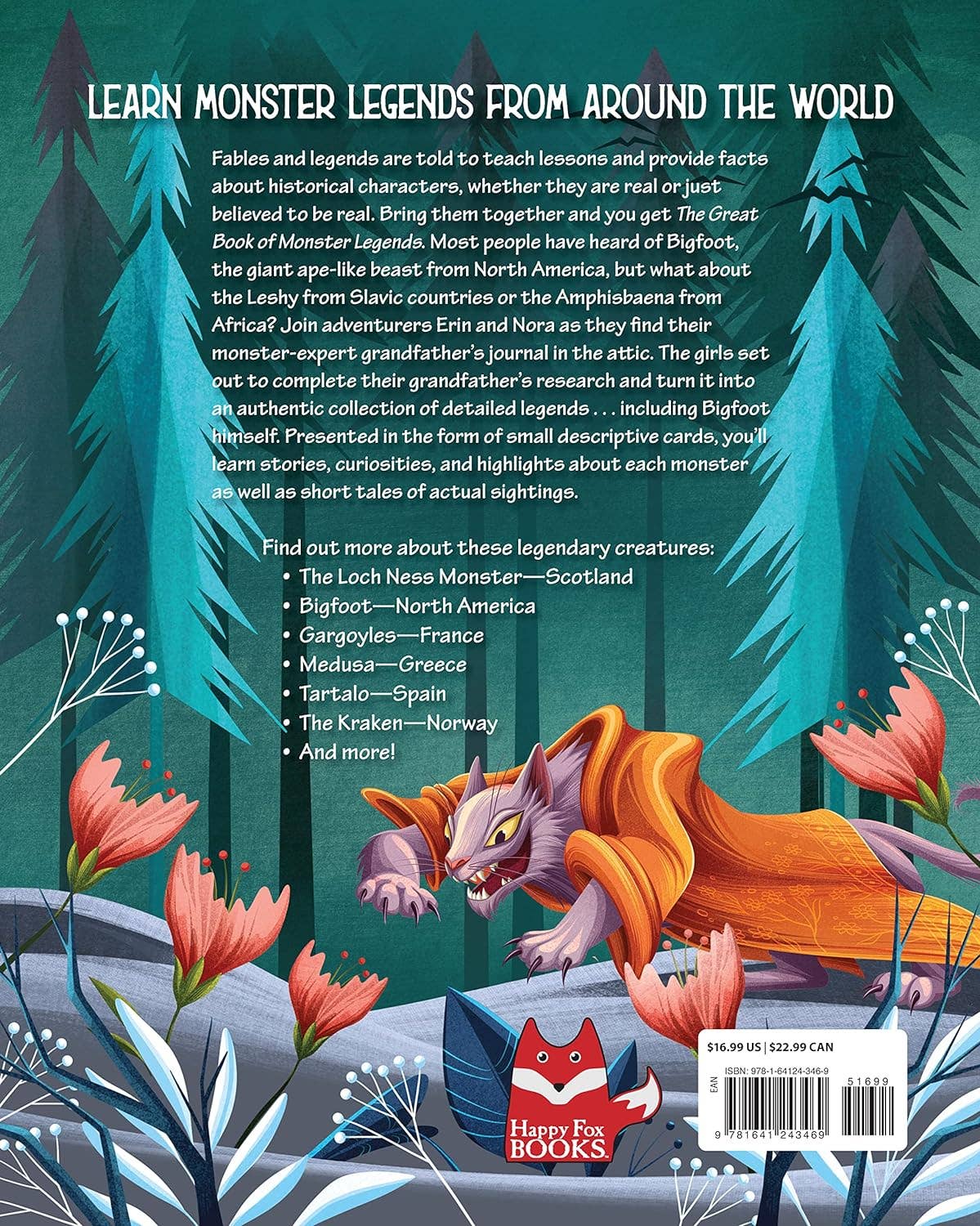 Fox Chapel Publishing - Wholesale Middle Grade Book (9-12) - The Great Book of  Monster Legends1