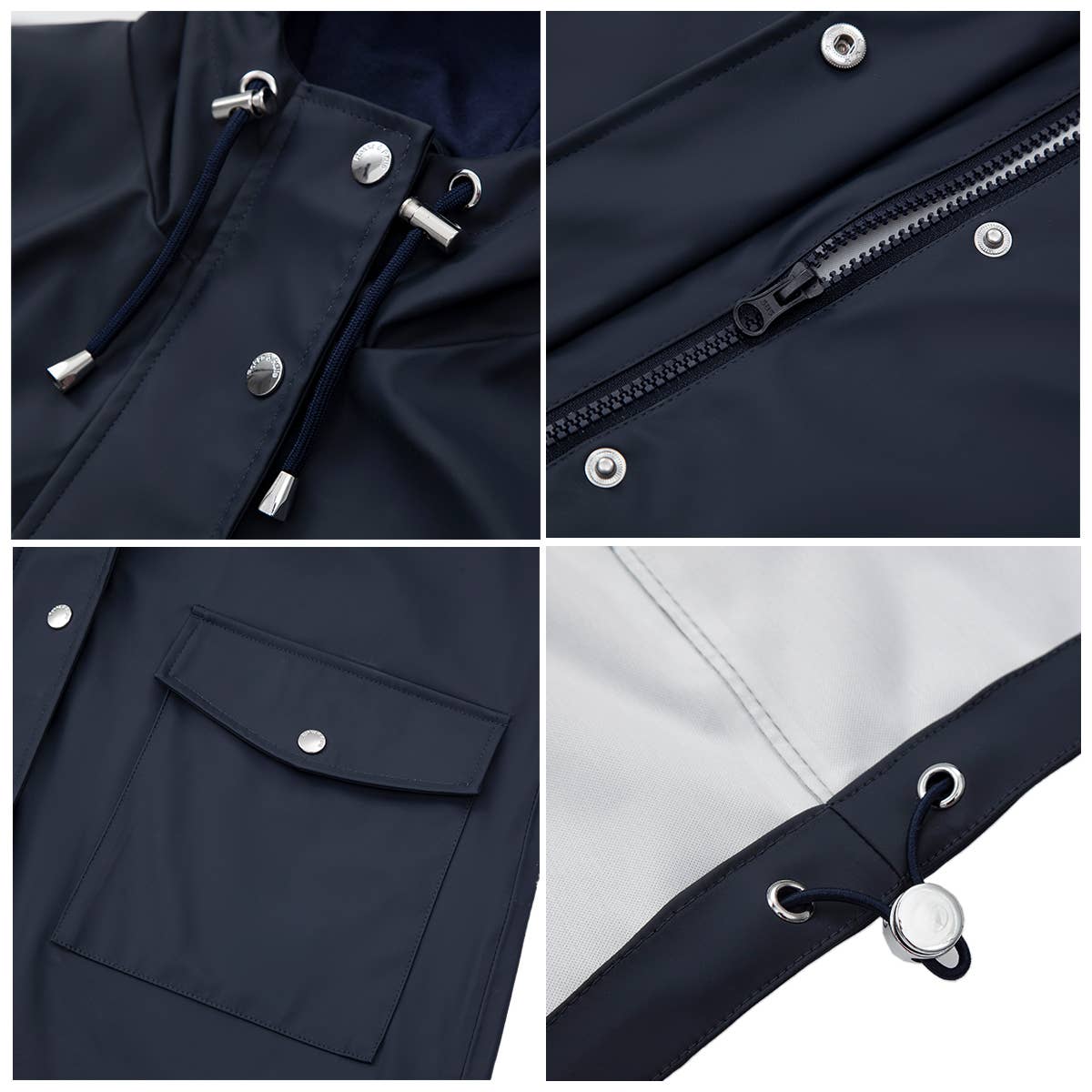 Rokka & Rolla - Wholesale Raincoat - Women's - Women's Waterproof Rain Coats Hooded Jackets20