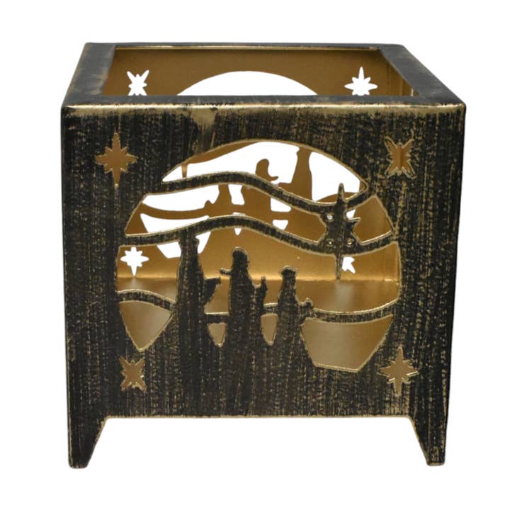 Three Kings Christmas T-Light Holder
for wholesale by The Fair Share