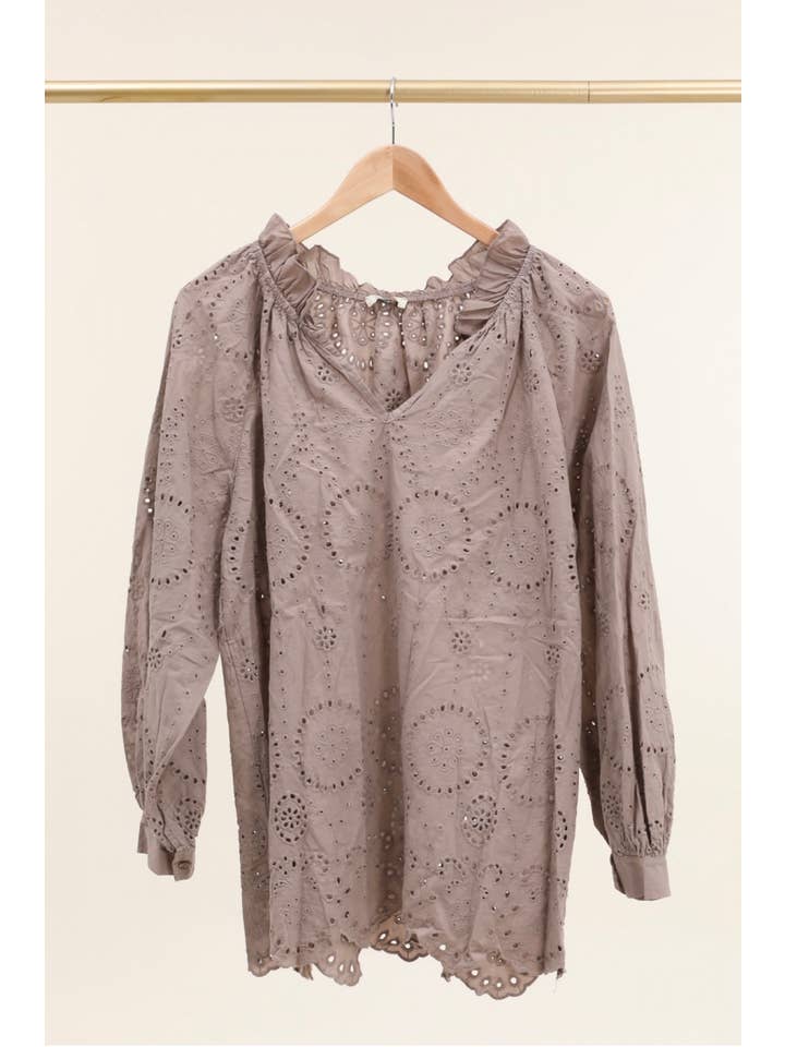 LÉA & LUC - Wholesale Blouse - Women's - 100% Cotton Blouse REF. 1216823