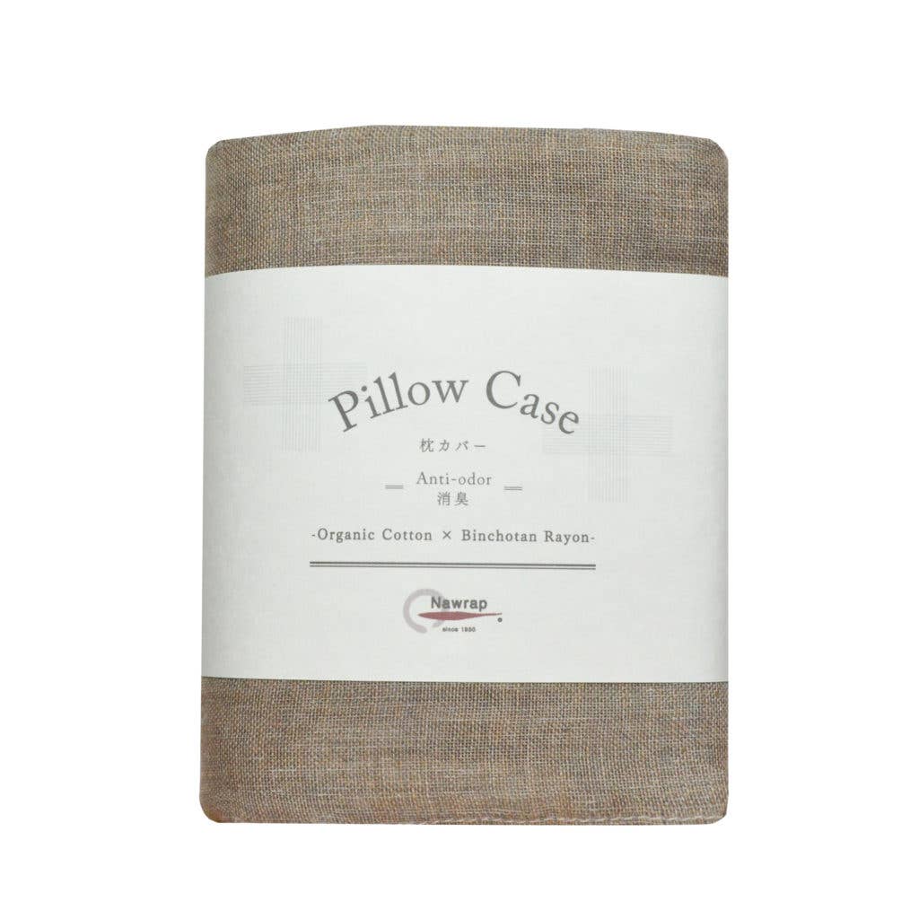 IPPINKA - Vente Taies/housses d'oreiller - Taie d'oreiller biologique Nawrap, infusée au Binchotan2