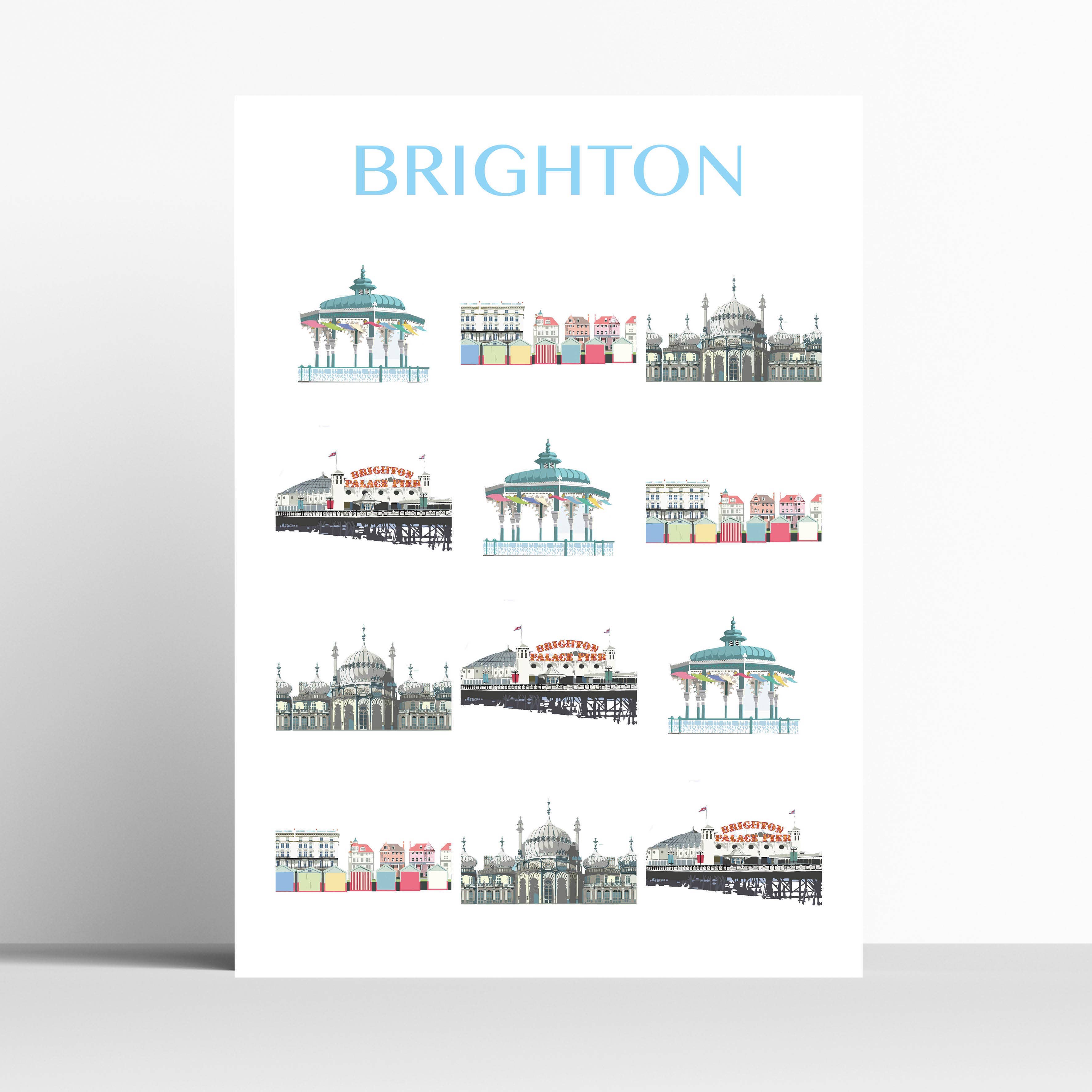 BETTY BOYNS MAPS – wholesale Tea towel – Repeat Pattern Tea Towels Customised To Any Location3