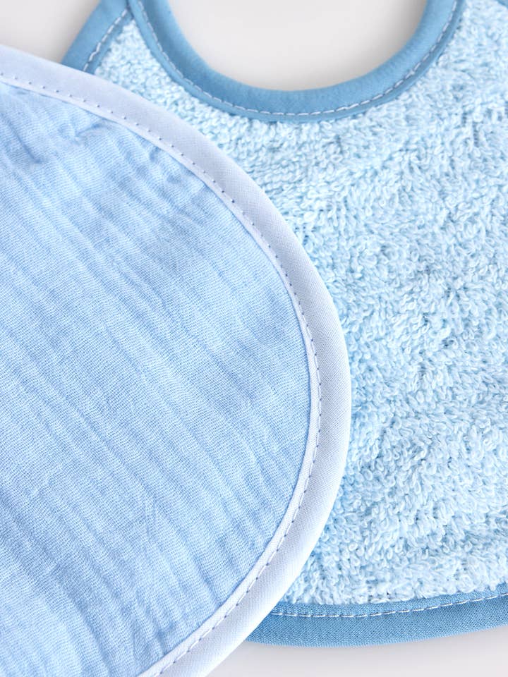 Amorim Gerações, LDA - Wholesale Underwear/Diaper Cover - Baby - Round Muslin Bib w/ Terry Coating BAB8 K 14221