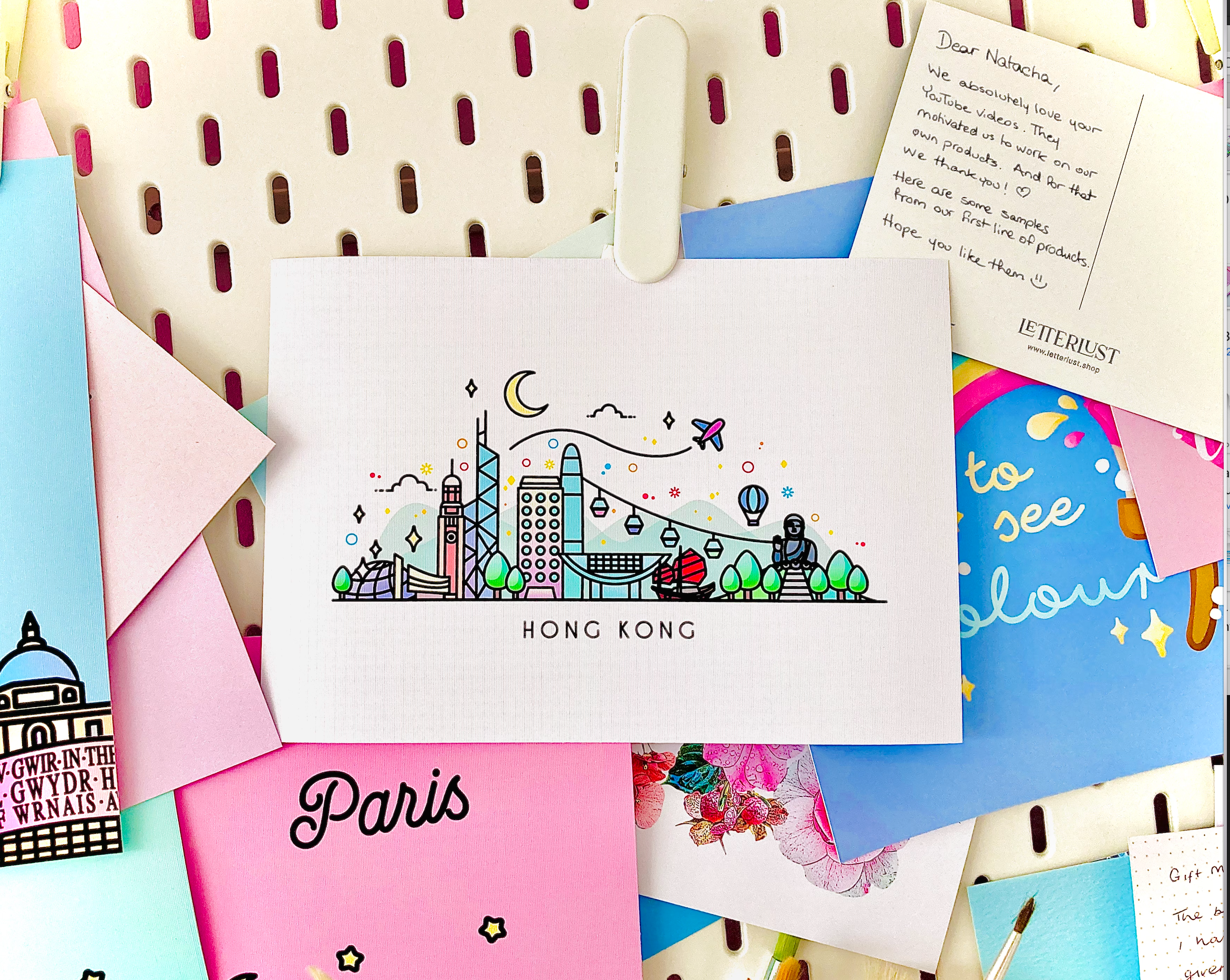 CoconuTacha - Wholesale Art Print - Hong Kong Skyline Art Print1