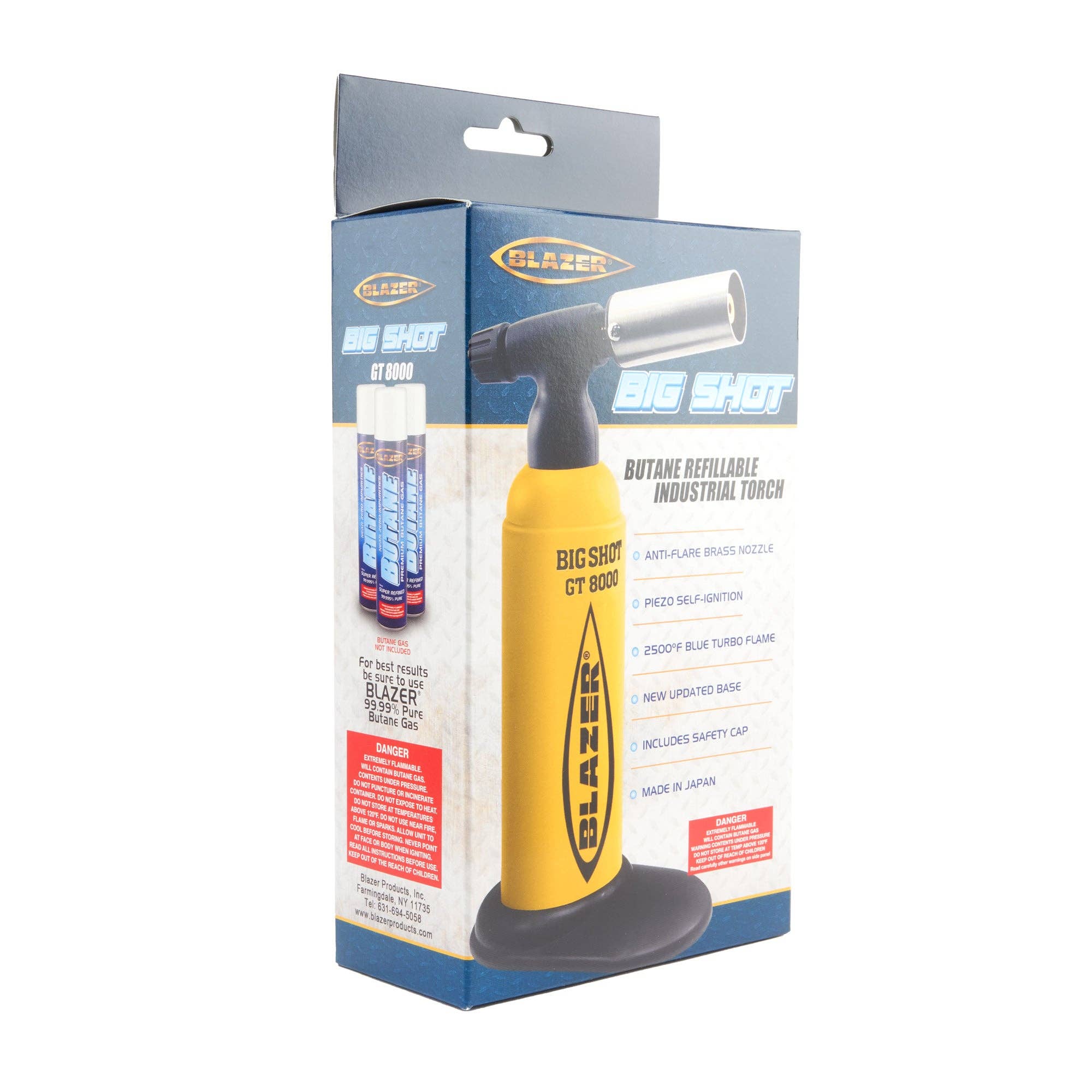 Cannatron - Wholesale Lighter - Blazer Big Shot GT-8000 Butane Torch9
