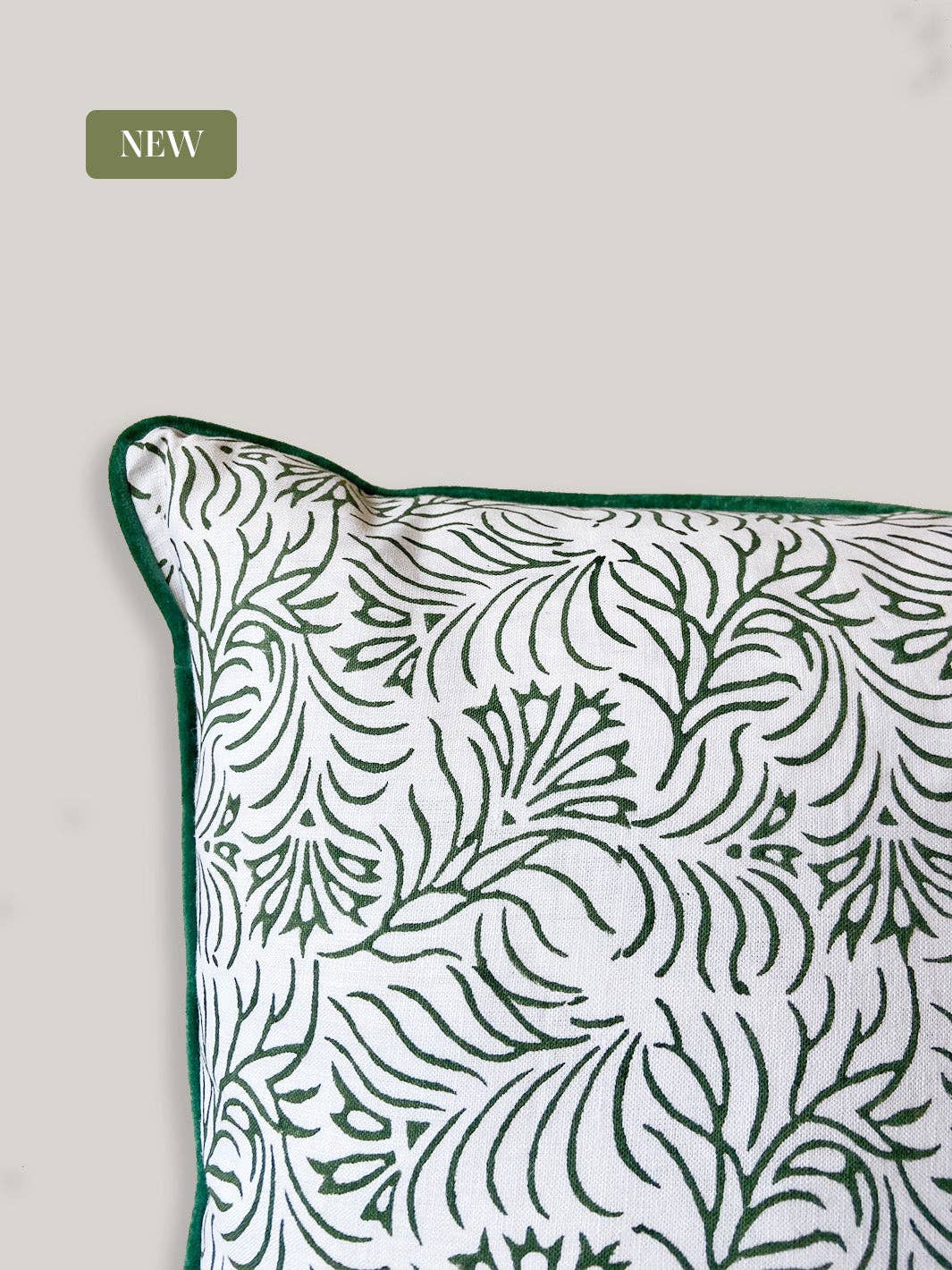 House of Roya Ltd – Engroshandel Pyntepudebetræk – Zeenat dobbeltmønstret pudebetræk i hør14