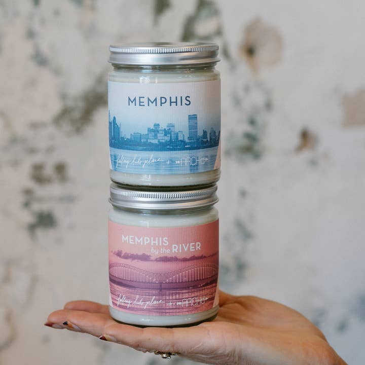 Falling Into Place - Wholesale Jar/Filled Candle - Memphis Candle
