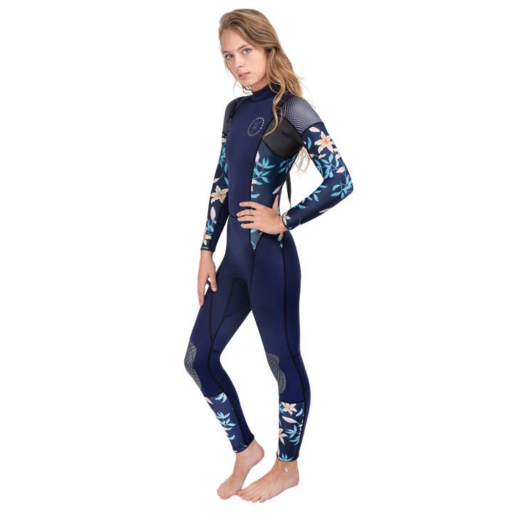 Seavenger – wholesale One-piece swimsuit – Women’s – Alpha 3mm Women’s Wetsuit - Dark Floral
