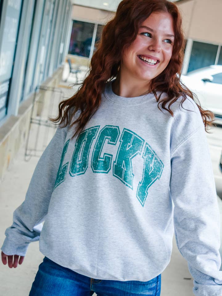 LUCKY ASH SWEATER for wholesale by Spirit+Tribe
