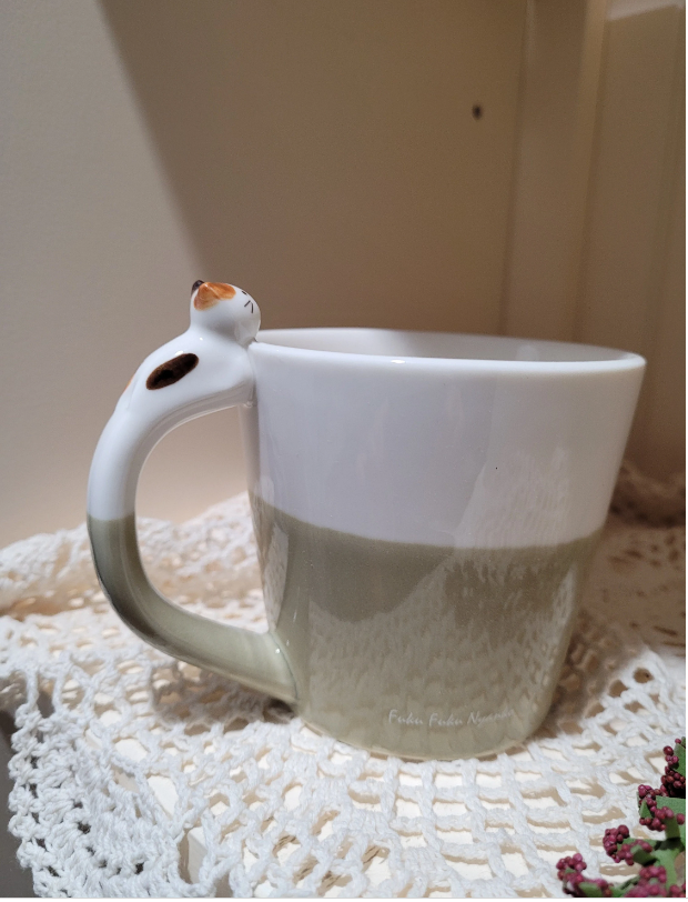 Green Pastures Wholesale – wholesale Kaffekoppar – Charmiga kattkoppar med kattformade handtag2