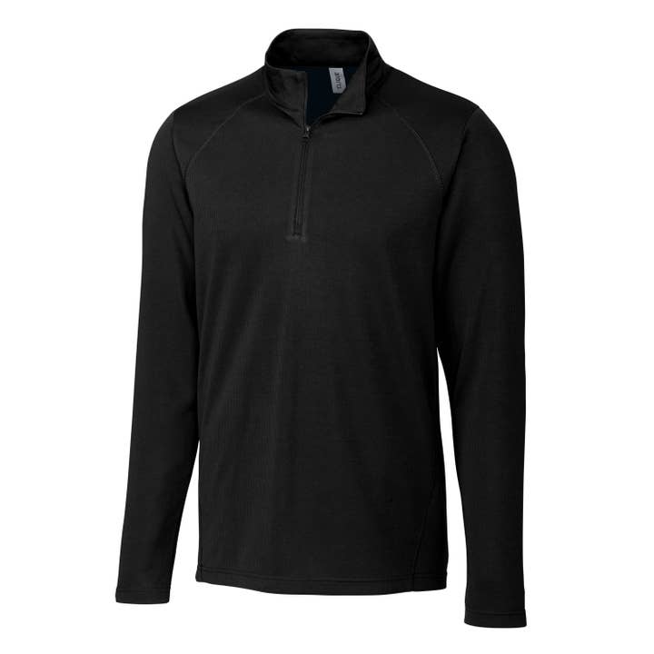 Cutter & Buck - Wholesale Athletic Top - Men's - Clique Ice Pique Mens Half Zip Tech Pullover