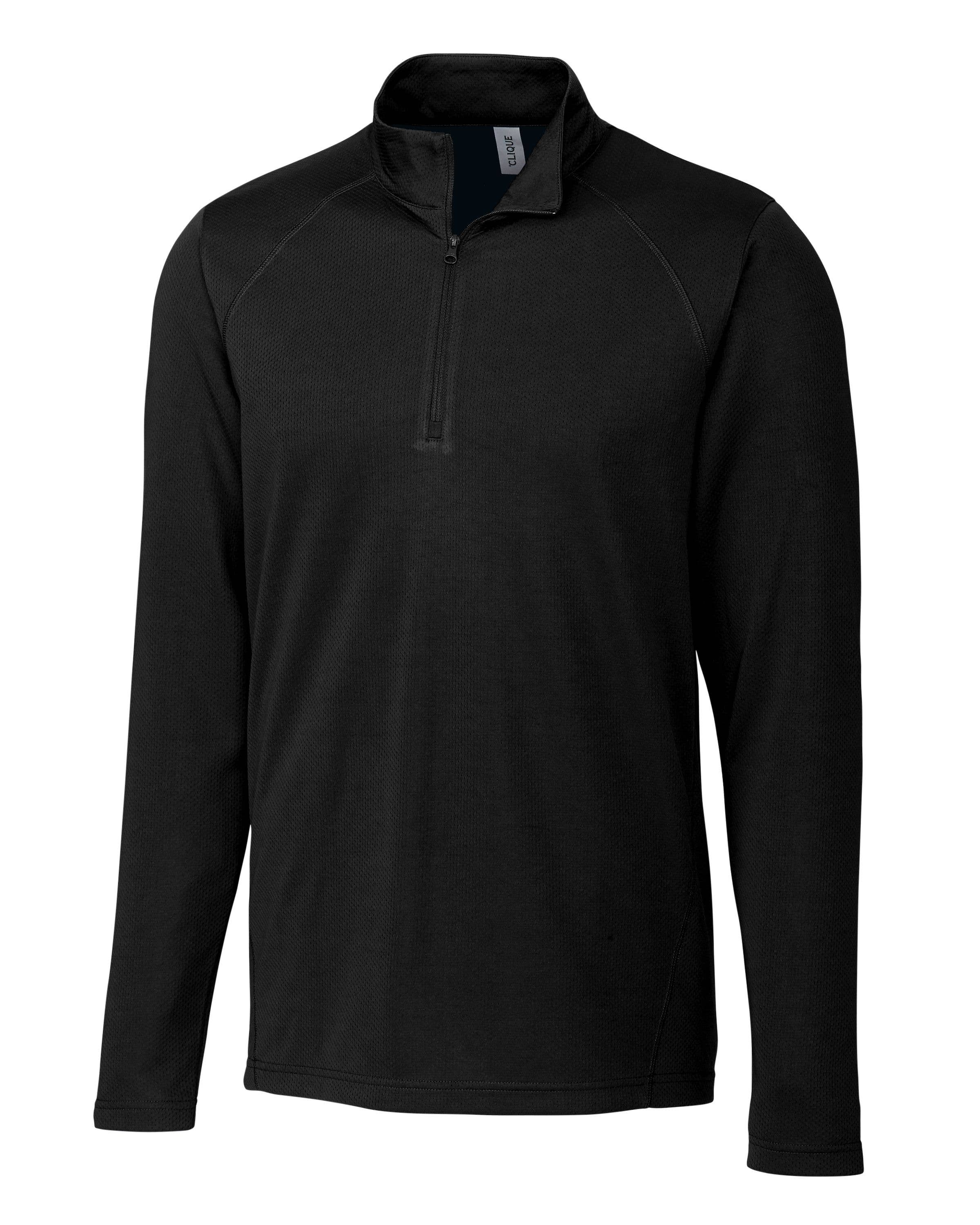 Cutter & Buck - Wholesale Athletic Top - Men's - Clique Ice Pique Mens Half Zip Tech Pullover