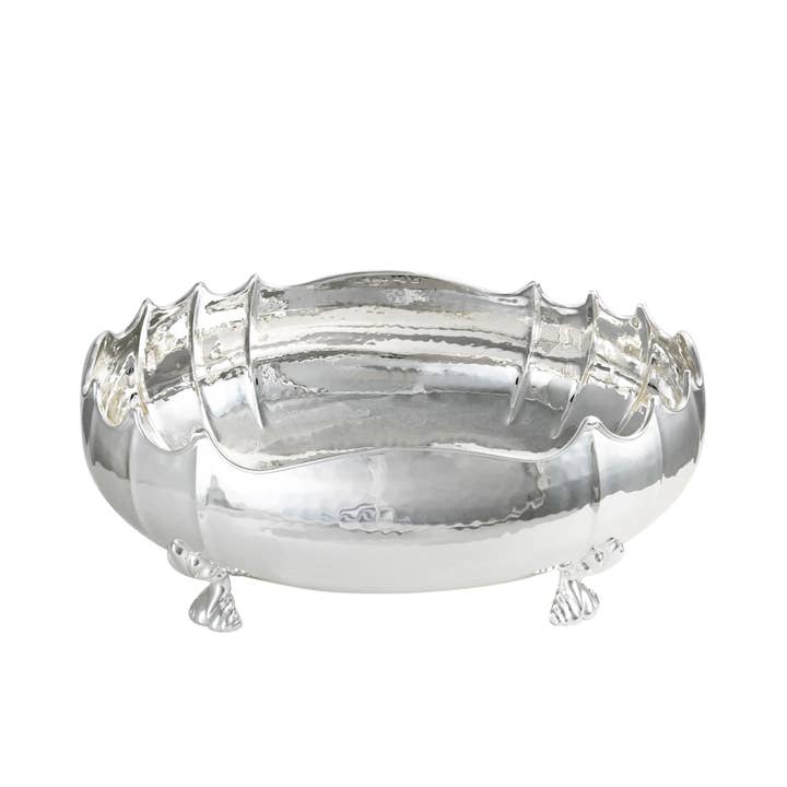 'File Edge' oval mittstycke för wholesale av Bragagnolo Argenti