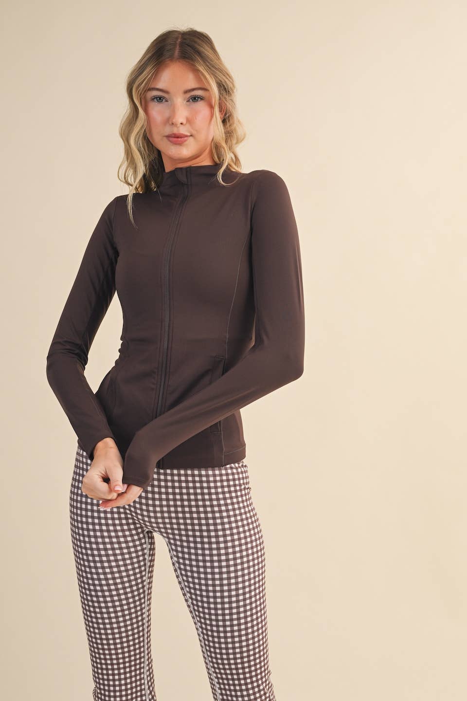 KIMBERLY C - Vendita all'ingrosso Giacca sportiva - Donna - Giacca aderente morbida come burro con tasche55