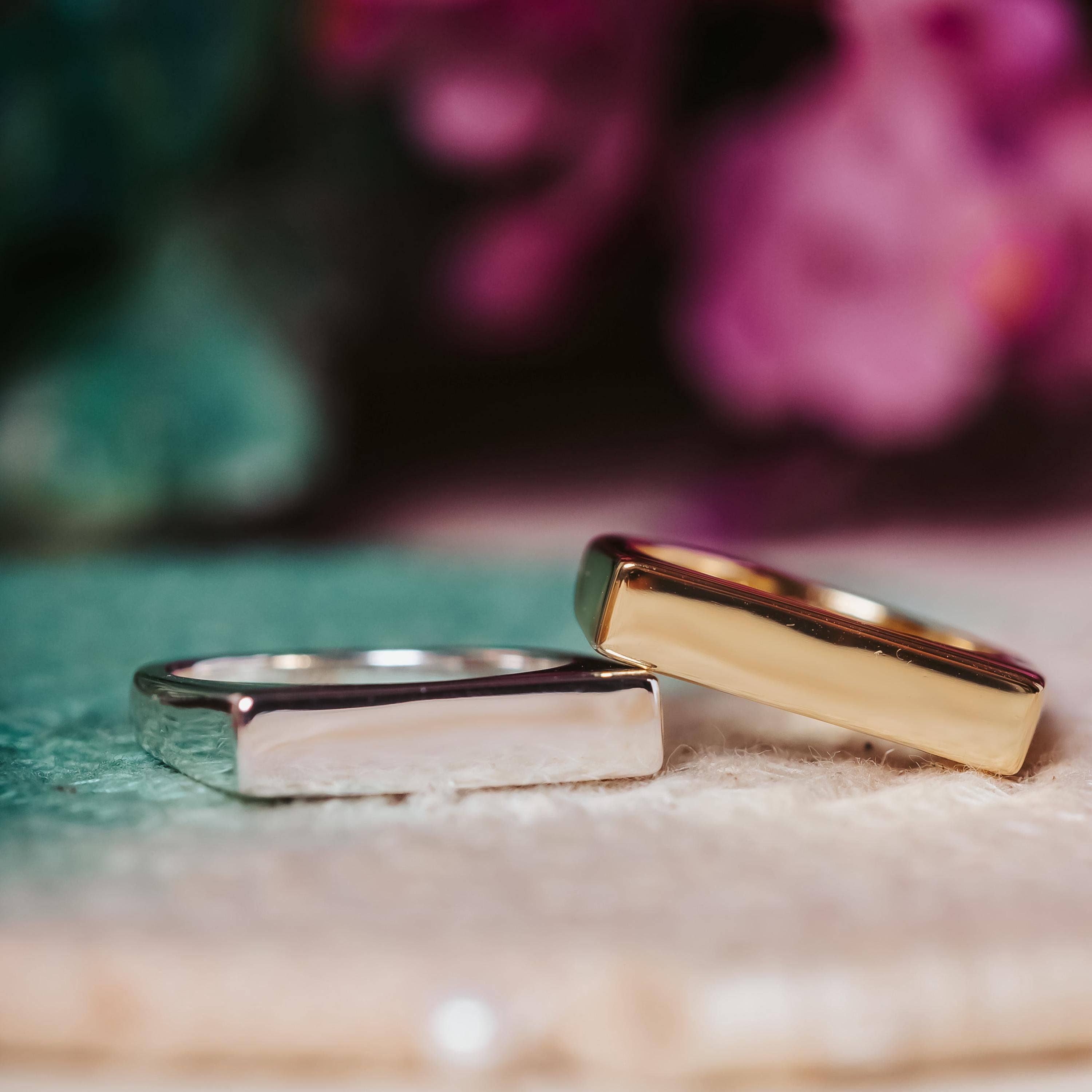 Salt Sparkle Shalom – wholesale Band/Stackad Ring – Am Yisrael Chai Platt Toppring5