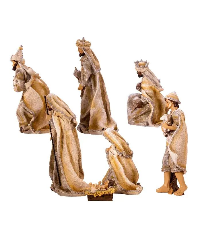 Kurt S. Adler, Inc. - Vente Crèche de Noël - 3-11.25"RES NATIVITÉ TBLPC SET 7PC3