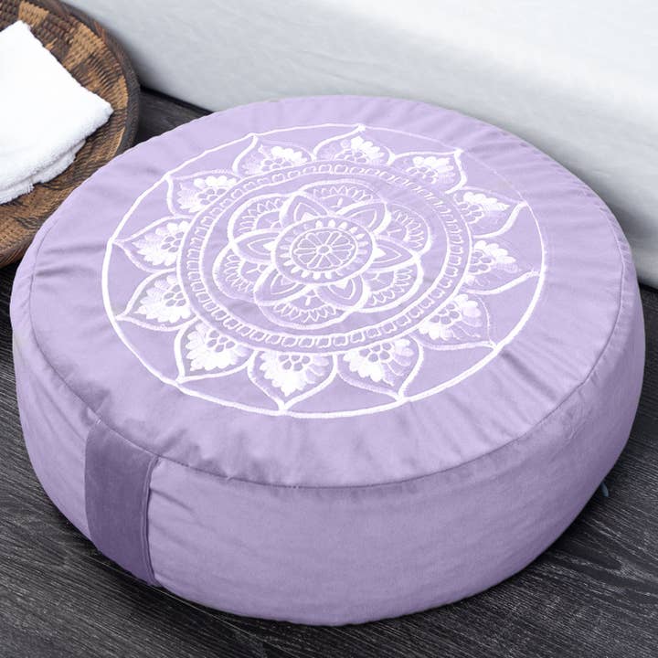 Florensi - Wholesale Meditation Supplies - Meditation Cushion - Large & Velvet Cover4