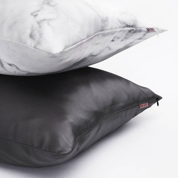 KITSCH - Wholesale Bedding Pillowcase/Sham - Satin Pillowcase - Charcoal
