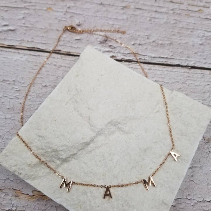 Treasure Wholesale - Wholesale Pendant/Charm Necklace - MAMA Necklace2