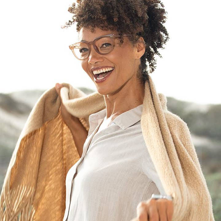 Auden - Milky Lavender - Blue Light Filtering 0.00 for wholesale by Blue Planet Eco-Eyewear