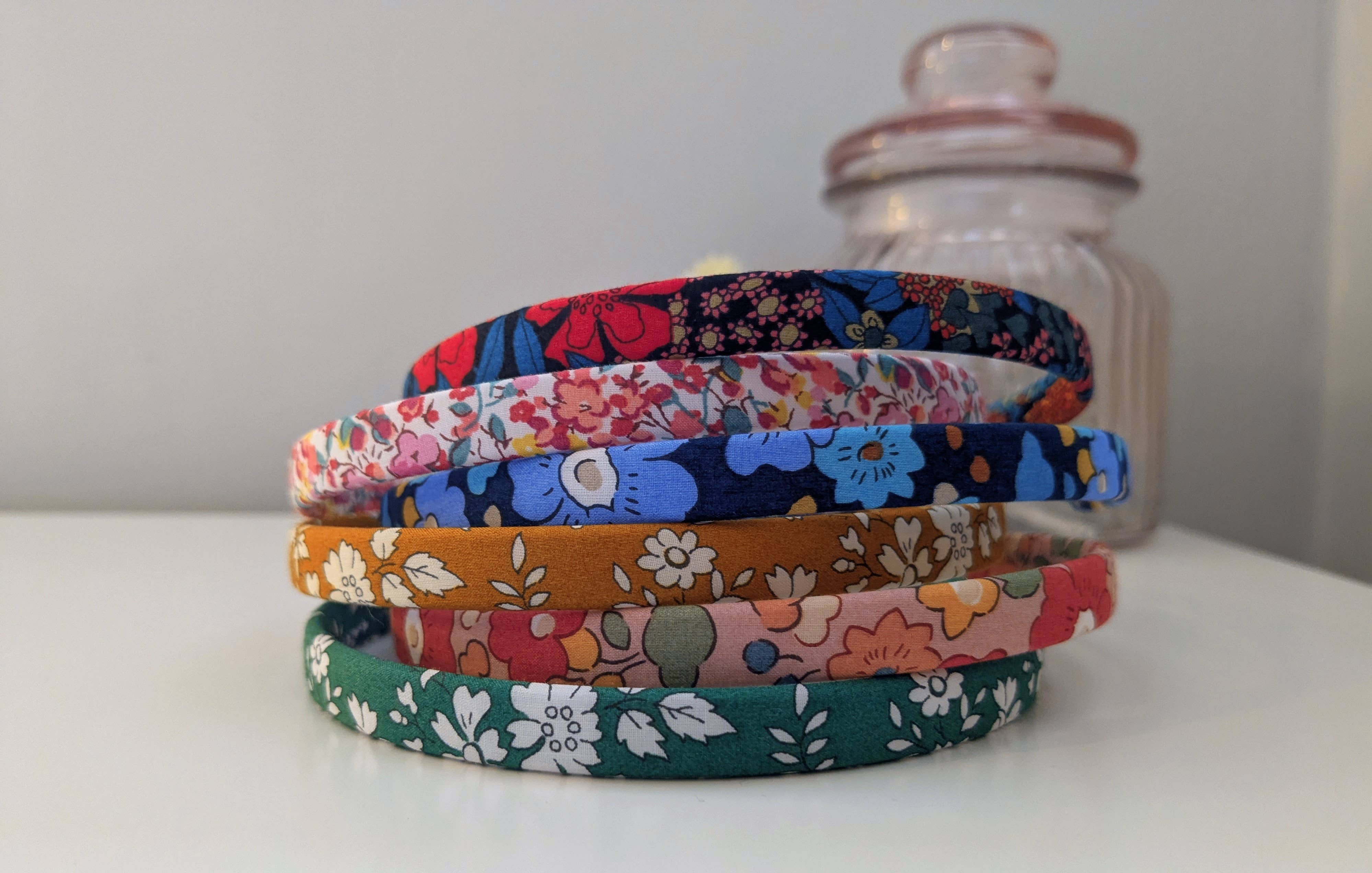 The Blossom Tree House - Wholesale Fashion Headband - Women's - Liberty of London fabric skinny headband3