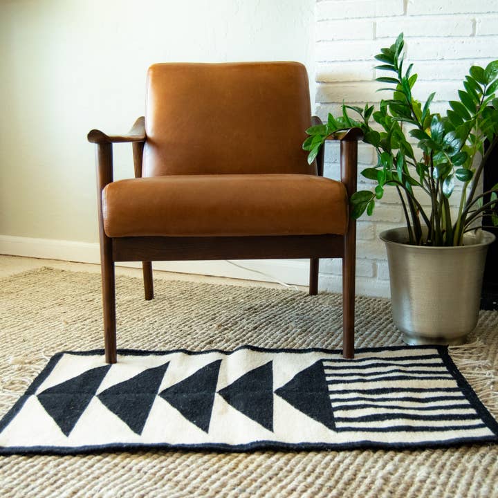 Decor Artesanal – wholesale Area rug – Geometric Wool Aztec Rug