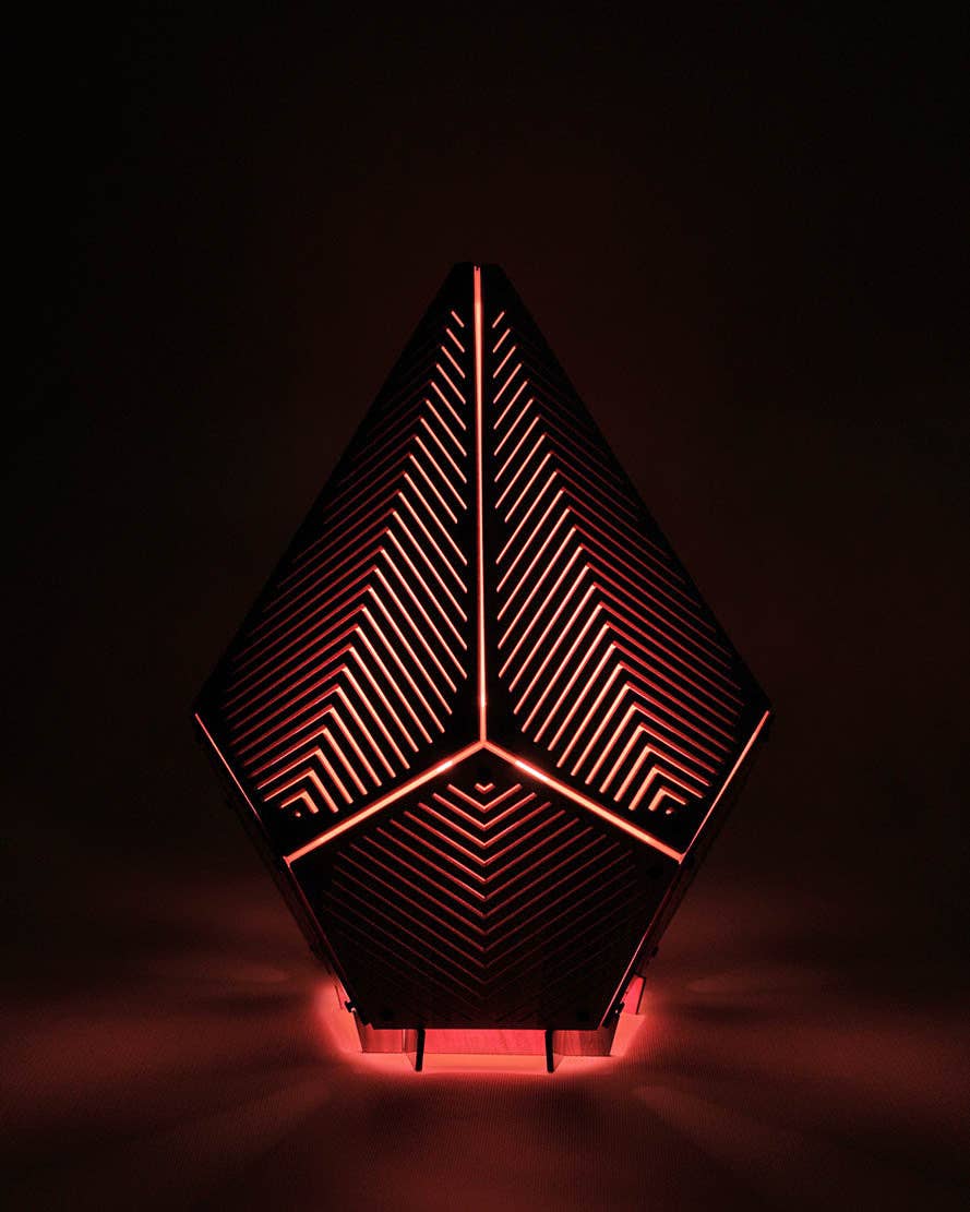 PAPERCRAFT WORLD - Wholesale DIY Craft Kit - SINAR Linez 3D Papercraft Table Lamp24