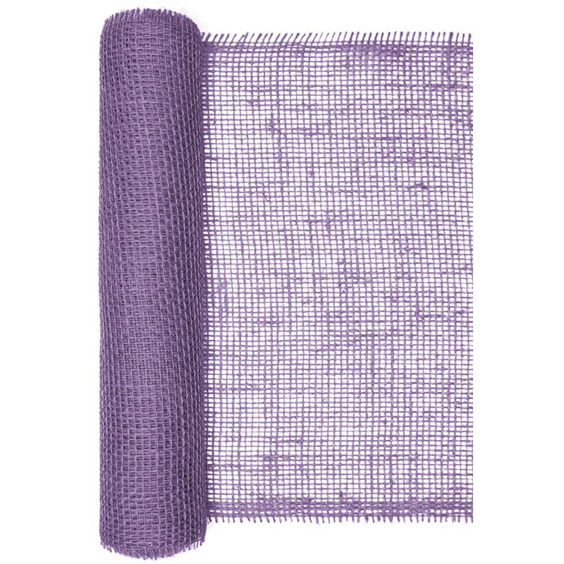 Home Fashion - Carl Dietrich GmbH – wholesale Table runner – Jute table runner 500 cm x 30 cm - lavender1