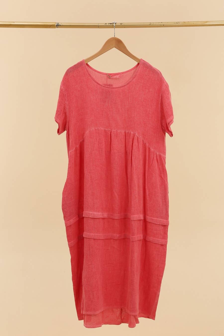 LÉA & LUC - Wholesale Jurk - Dames - Jurk van 50% katoen en 50% linnen REF. 101203